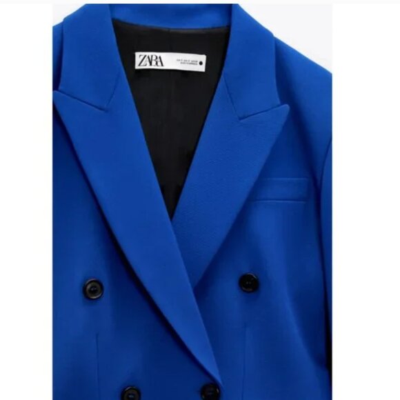 ZARA Double Breasted Blazer - NWT - Small - Picture 5 of 5
